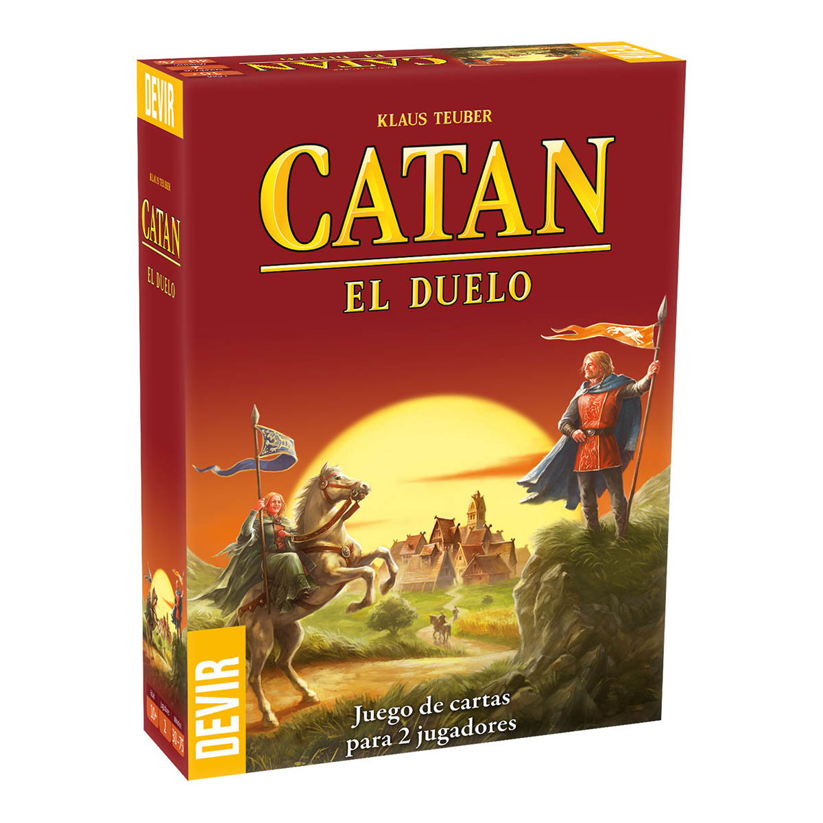 Catan Duel 15 min Juego De Cartas Acumulación