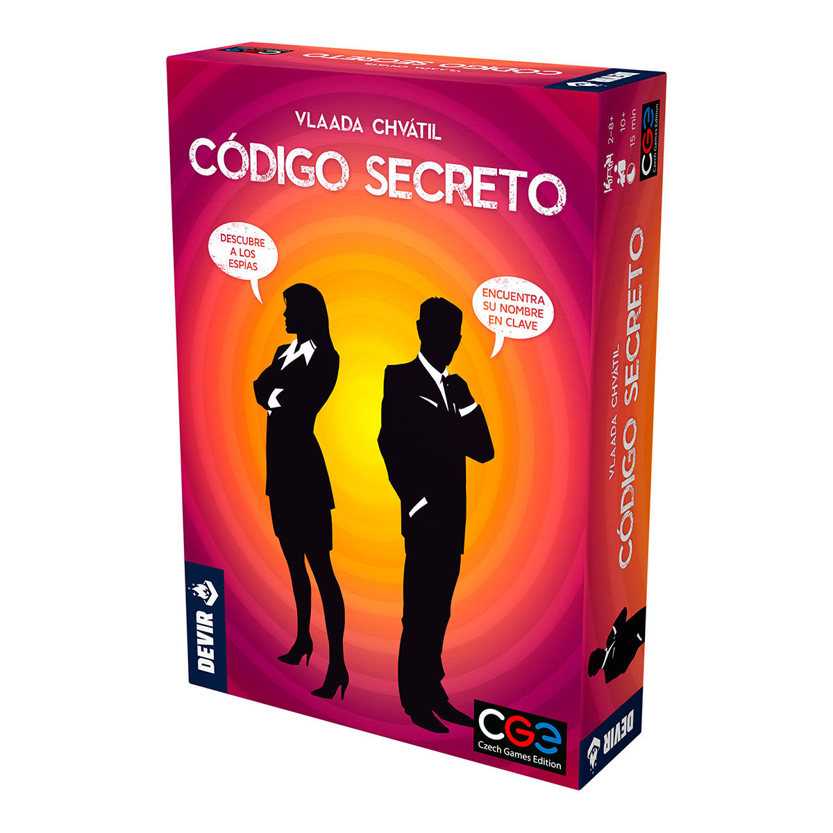 Secret Code 15 min Juego De Cartas Detective