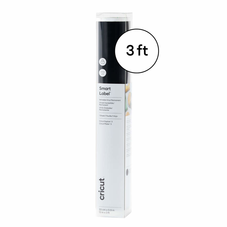 Smart Label Writable etiqueta autoadhesiva Permanente Negro 1 pieza(s)