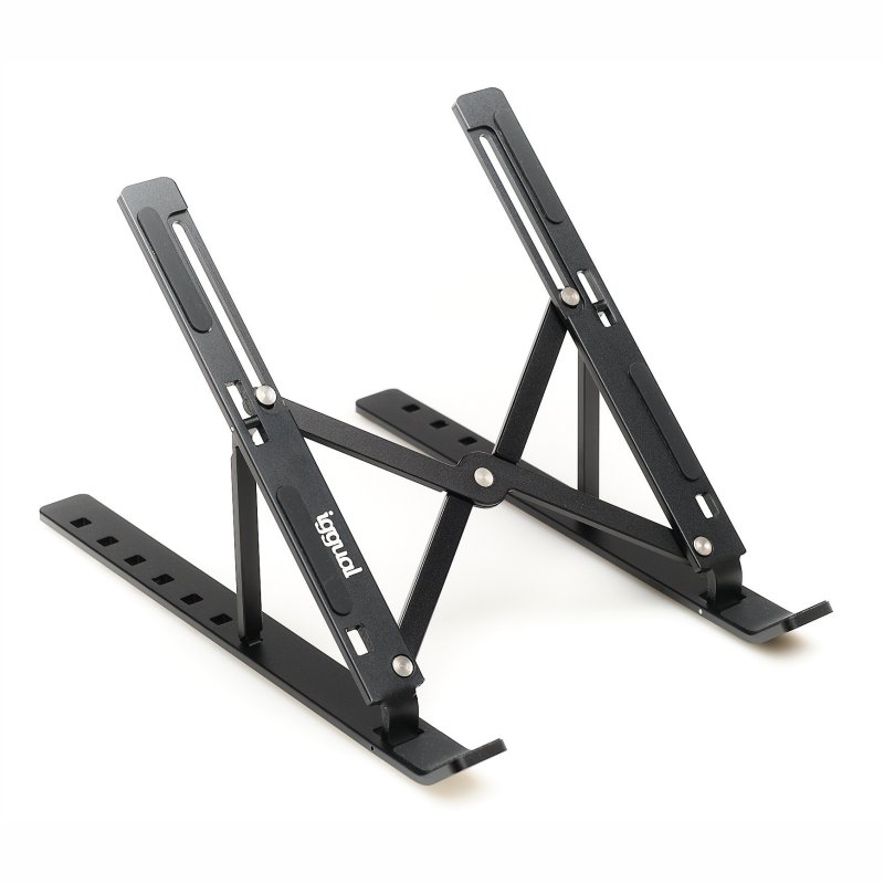 Soporte elevador plegable portátil 17 negro