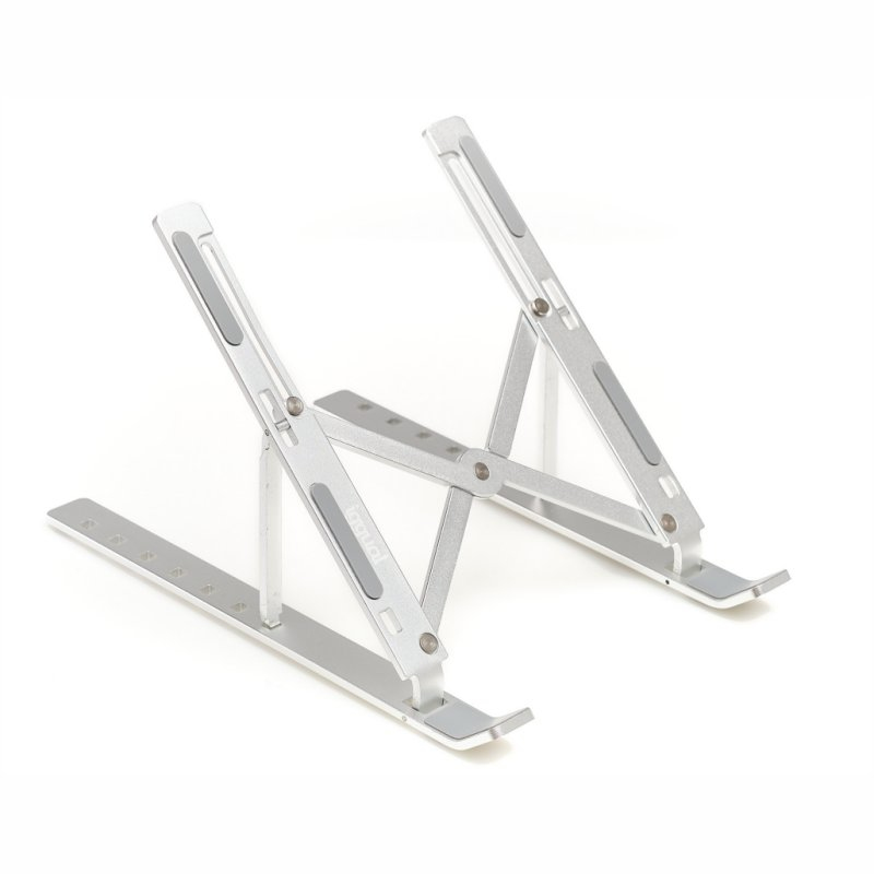 Soporte elevador plegable portátil 17 plata