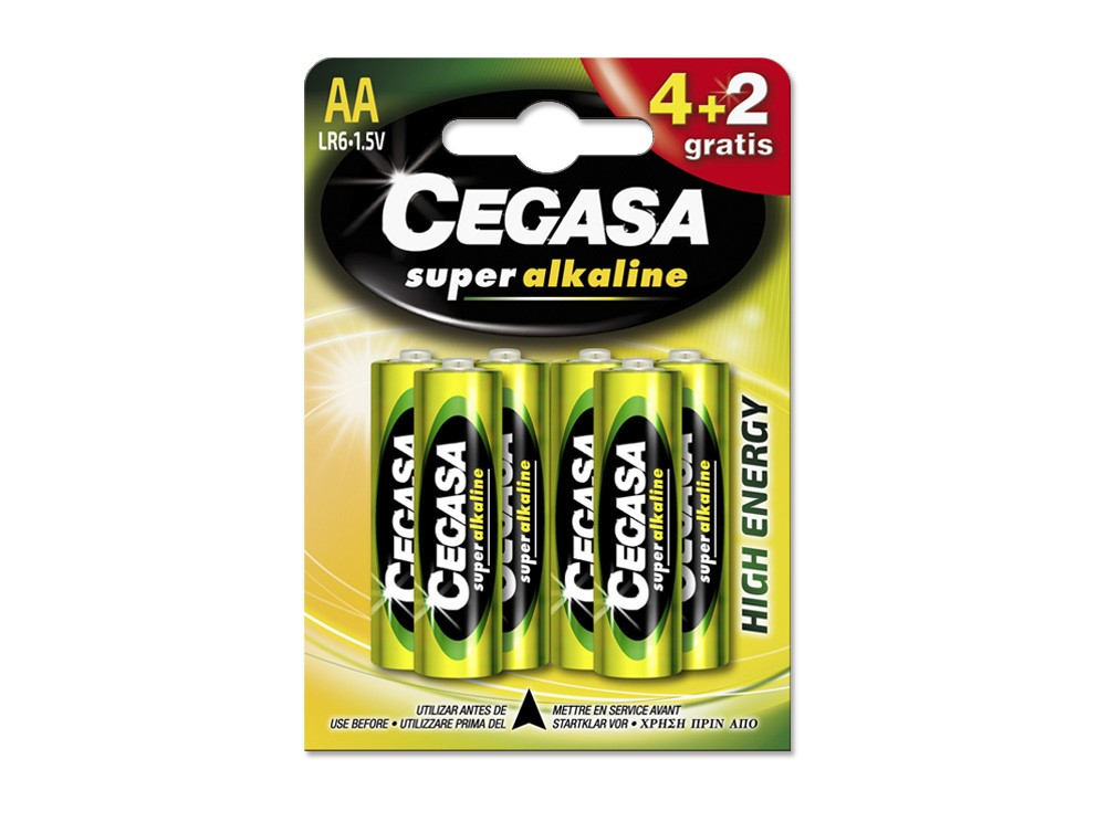 325888 pila doméstica Batería de un solo uso AA Alcalino
