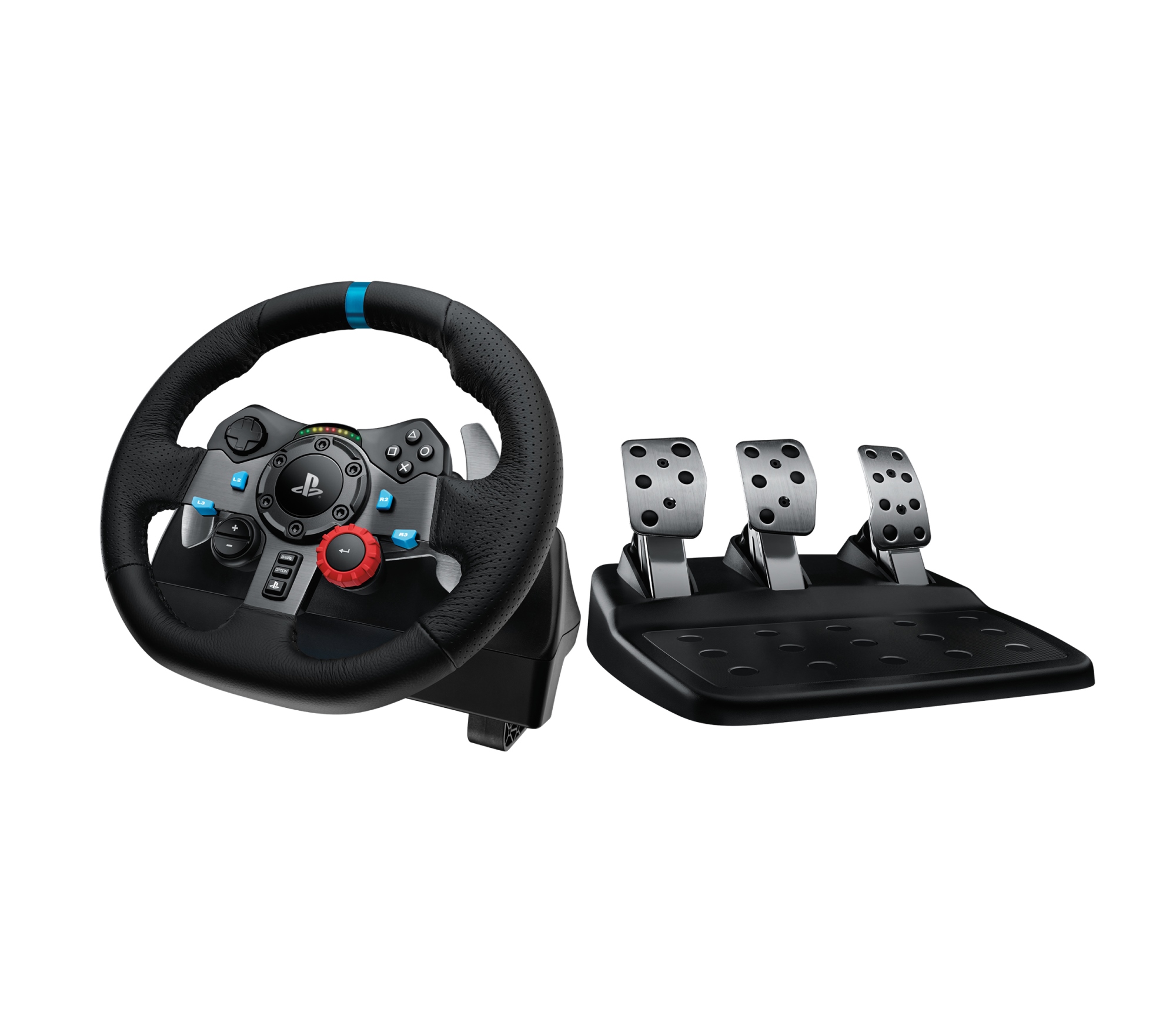 G29 Driving Force Negro USB Volante + Pedales Analógico PC, PlayStation 4, PlayStation 5, Playstation 3