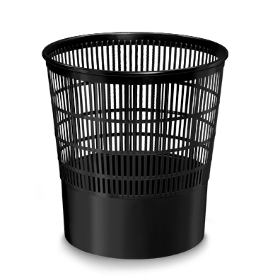1002370011 papelera 16 L Alrededor Polipropileno (PP) Negro