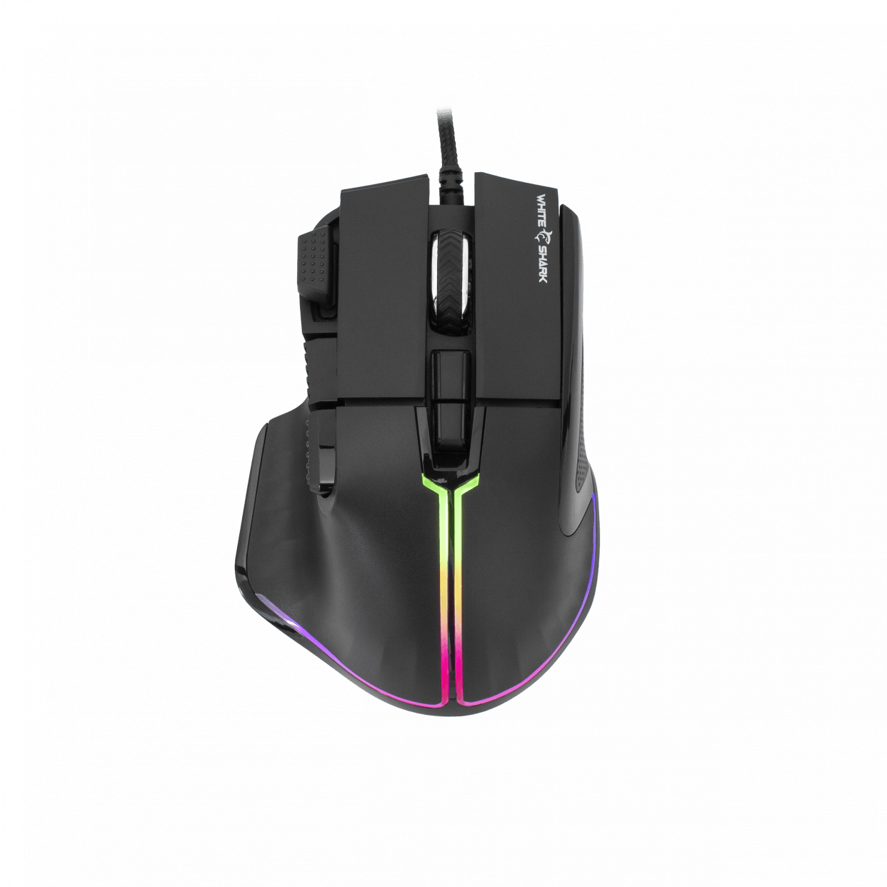 MARROK Black ratón Oficina Mano derecha USB tipo A Óptico 12000 DPI