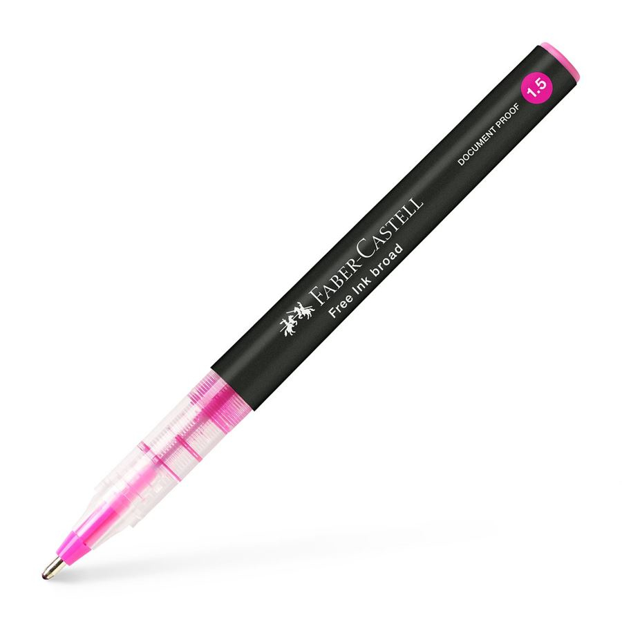 348328 bolígrafo de punta redonda Bolígrafo cilíndrico Rosa 1 pieza(s)