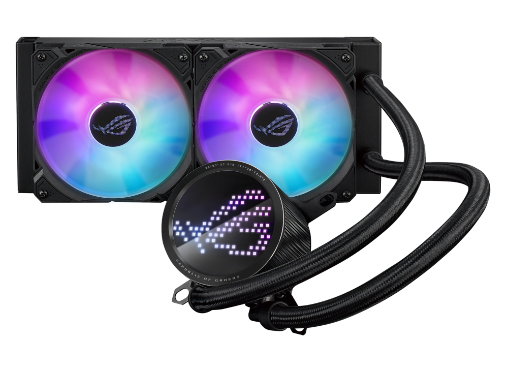 ROG Ryuo III 240 ARGB Procesador Sistema de refrigeración líquida todo en uno 12 cm Negro