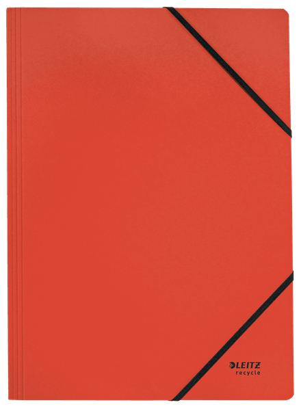 39080025 carpeta Cartón Rojo A4 - Pack de 10 unidades