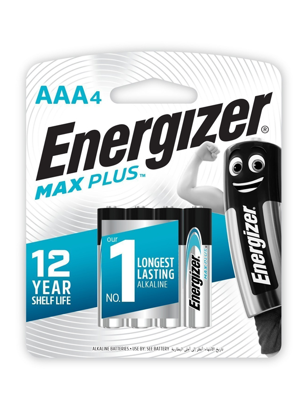 MAXPLUS AAA  4 Pack Batería de un solo uso Alcalino