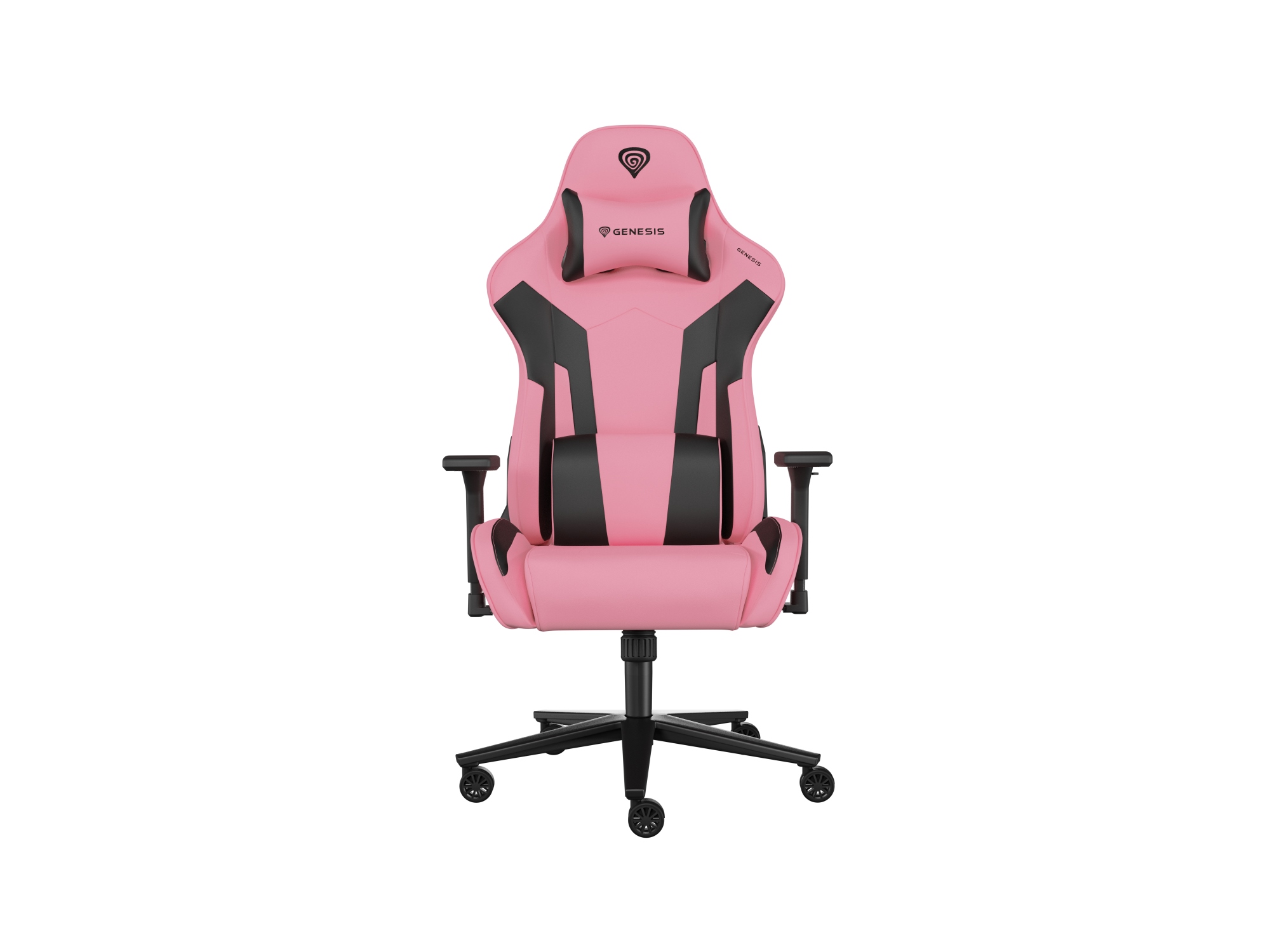 Nitro 720 Silla para videojuegos de PC Asiento inflable Negro, Rosa