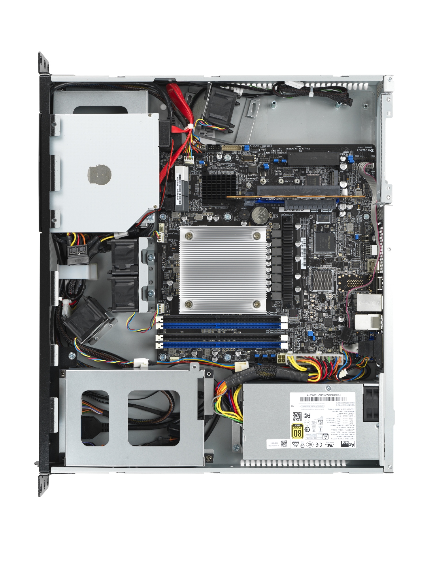 RS100-E11-PI2 Intel C252 LGA 1200 (Socket H5) Bastidor (1U) Plata