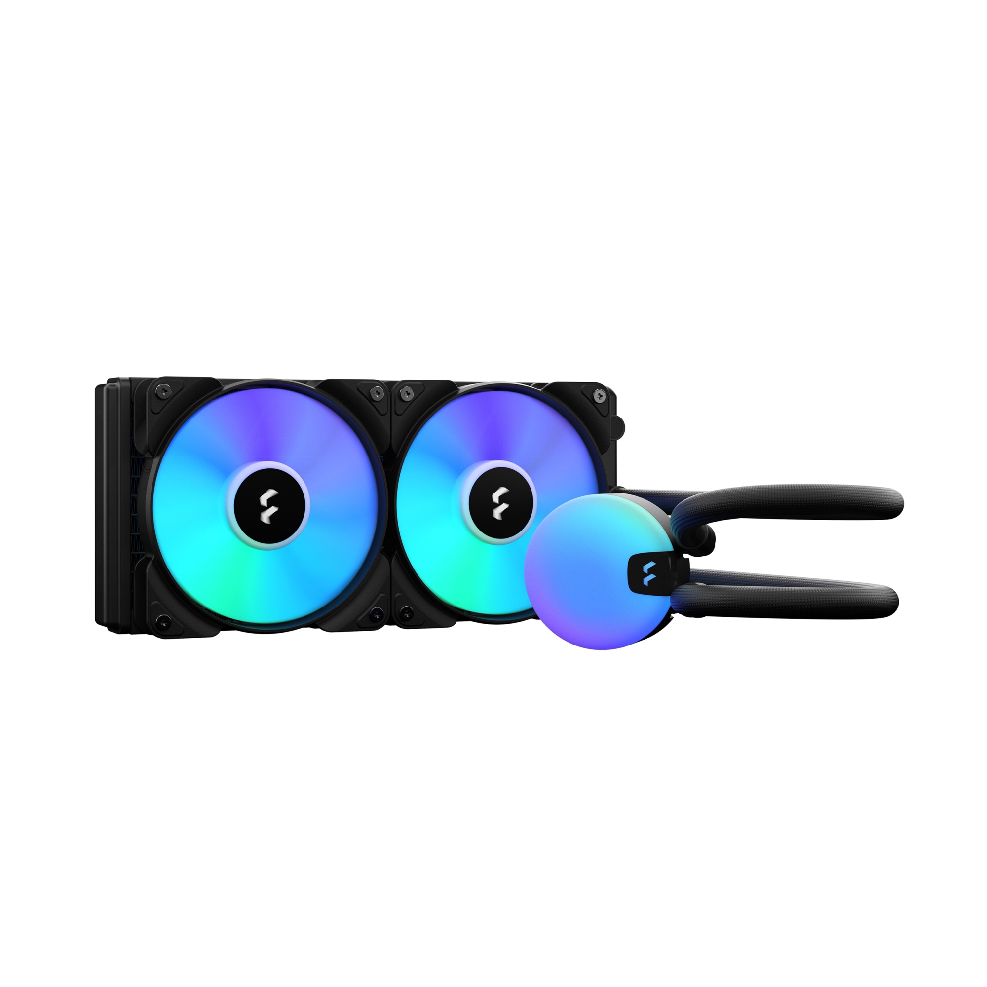 Lumen S24 v2 RGB Procesador Sistema de refrigeración líquida todo en uno 12 cm Negro 1 pieza(s)