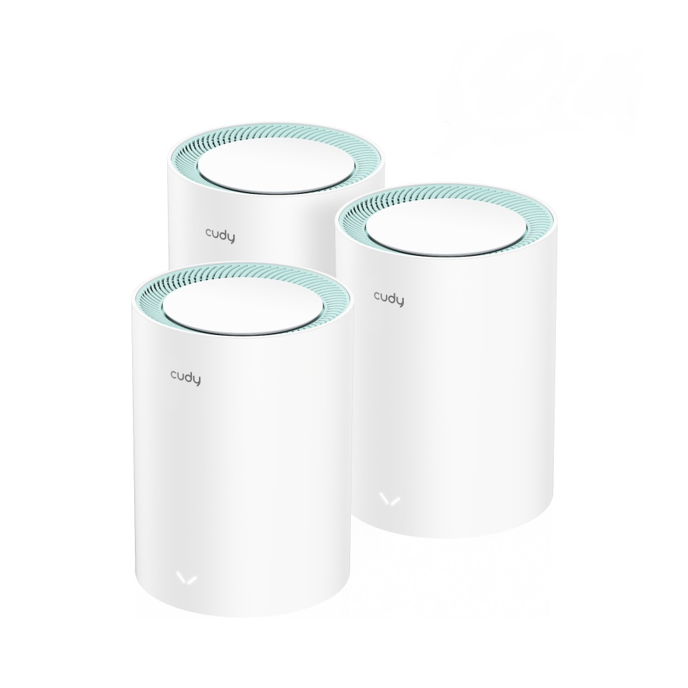 M1300 3-PACK sistema Wi-Fi Mesh (Wi-Fi en malla) Doble banda (2,4 GHz / 5 GHz) Wi-Fi 5 (802.11ac) Blanco 1 Interno