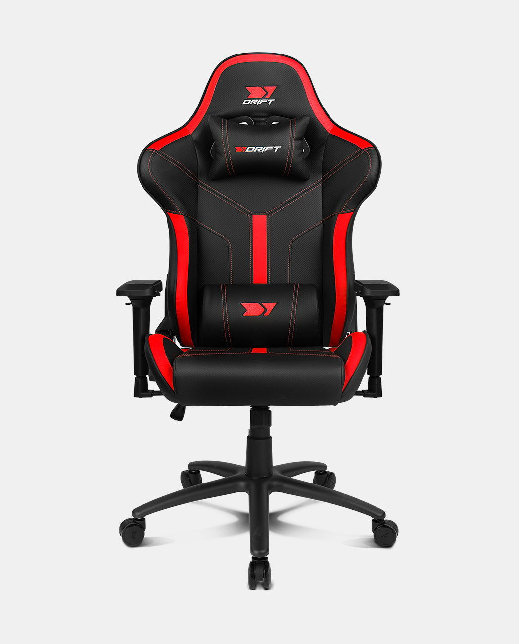 DR350 Butaca para jugar Asiento acolchado Negro, Rojo