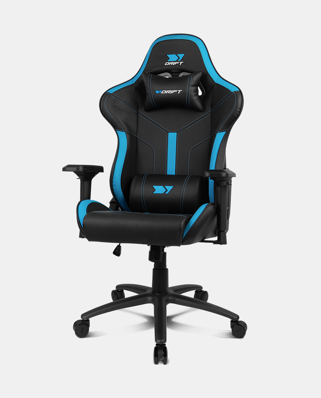 DR350 Butaca para jugar Asiento acolchado Negro, Azul