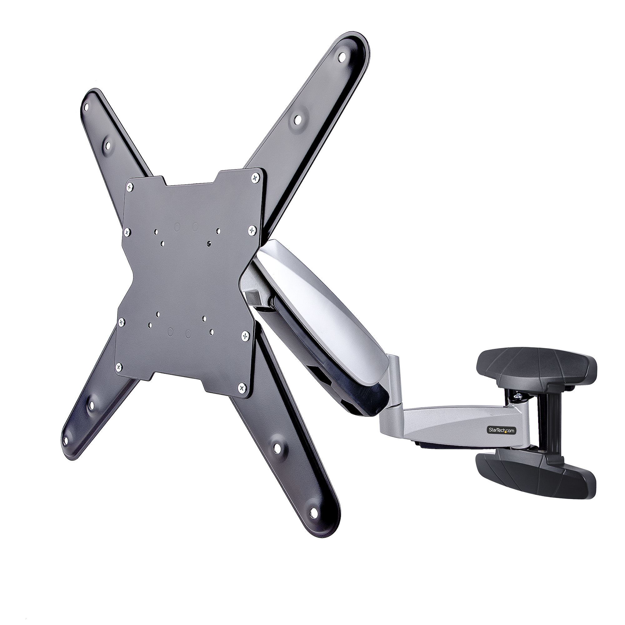 Soporte VESA de Pared para TV de 23 a 55 Pulgadas - Soporte Mural VESA - Ajustable con Movimiento Total - Brazo Colgador para Televisor - 30kg - Inclinación - Giro