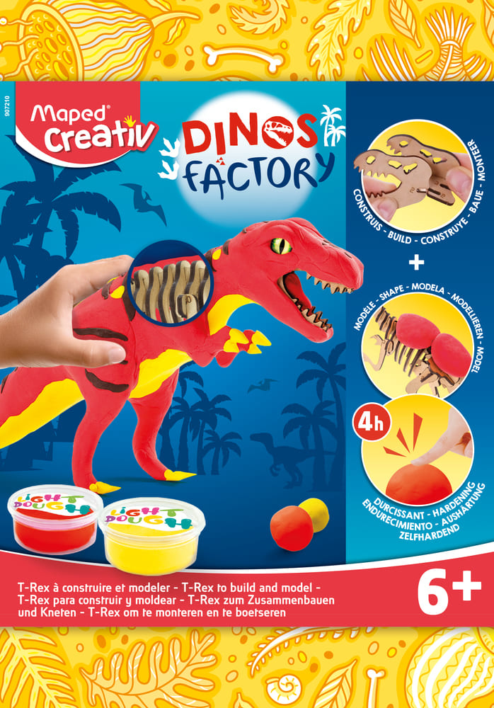 Dinos Factory Puzle 3D Animales