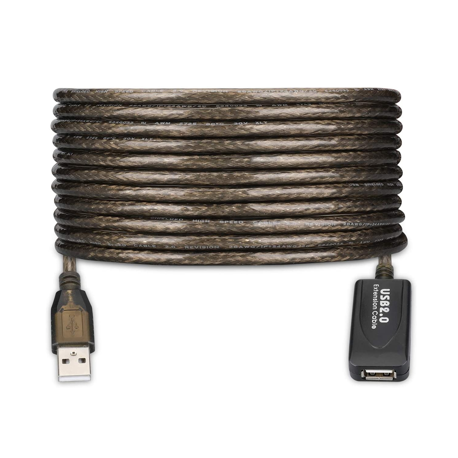 EW1021 cable USB USB 2.0 10 m USB A Negro