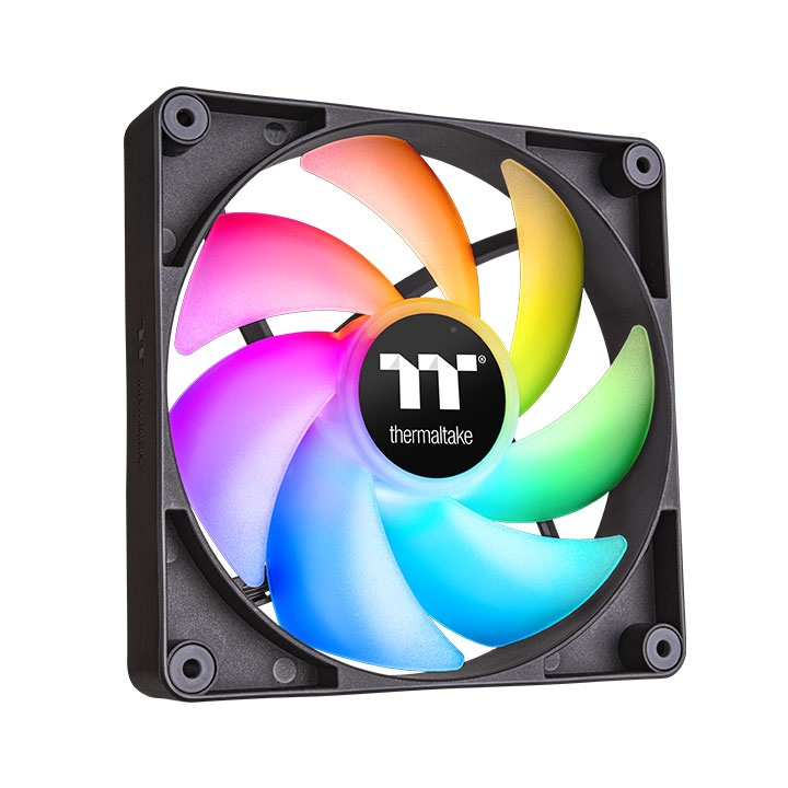 TT CT140 ARGB Sync PC Carcasa del ordenador Ventilador Negro 2 pieza(s)