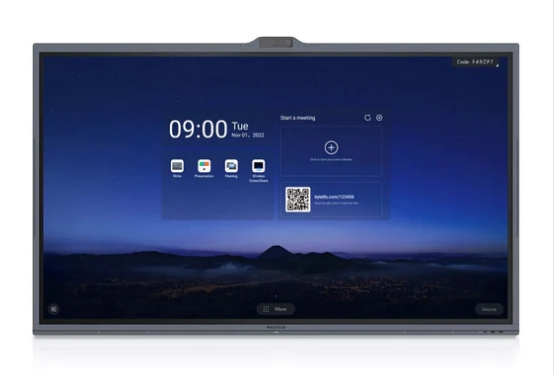 V8630 pantalla para sala de reuniones 2,18 m (86") 3840 x 2160 Pixeles LED Negro