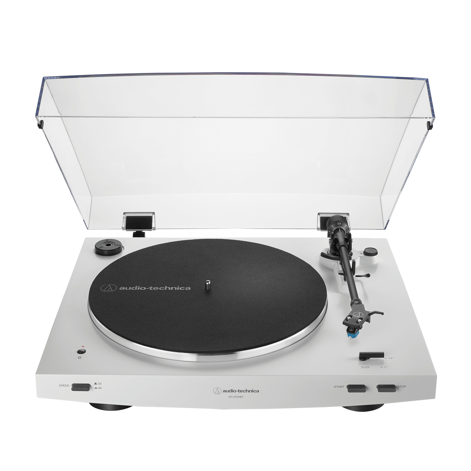 AT-LP3XBTWH tocadisco Tocadiscos de tracción por correa Blanco Totalmente automático