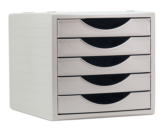 4005 GS cajonera para oficina Gris Plástico