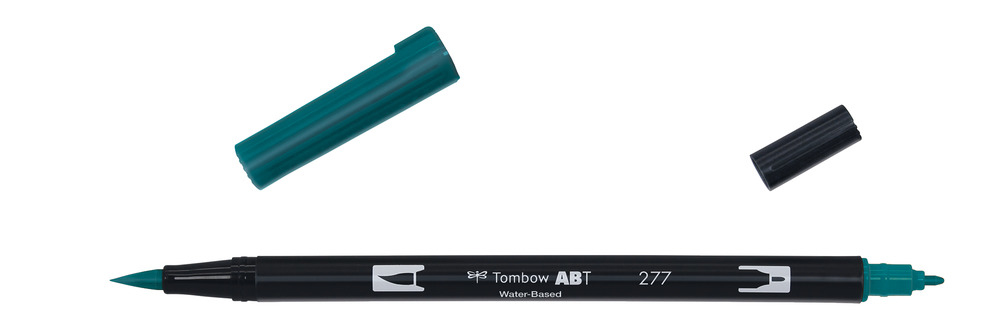 ABT-277 rotulador Fino Verde - Pack de 6 unidades