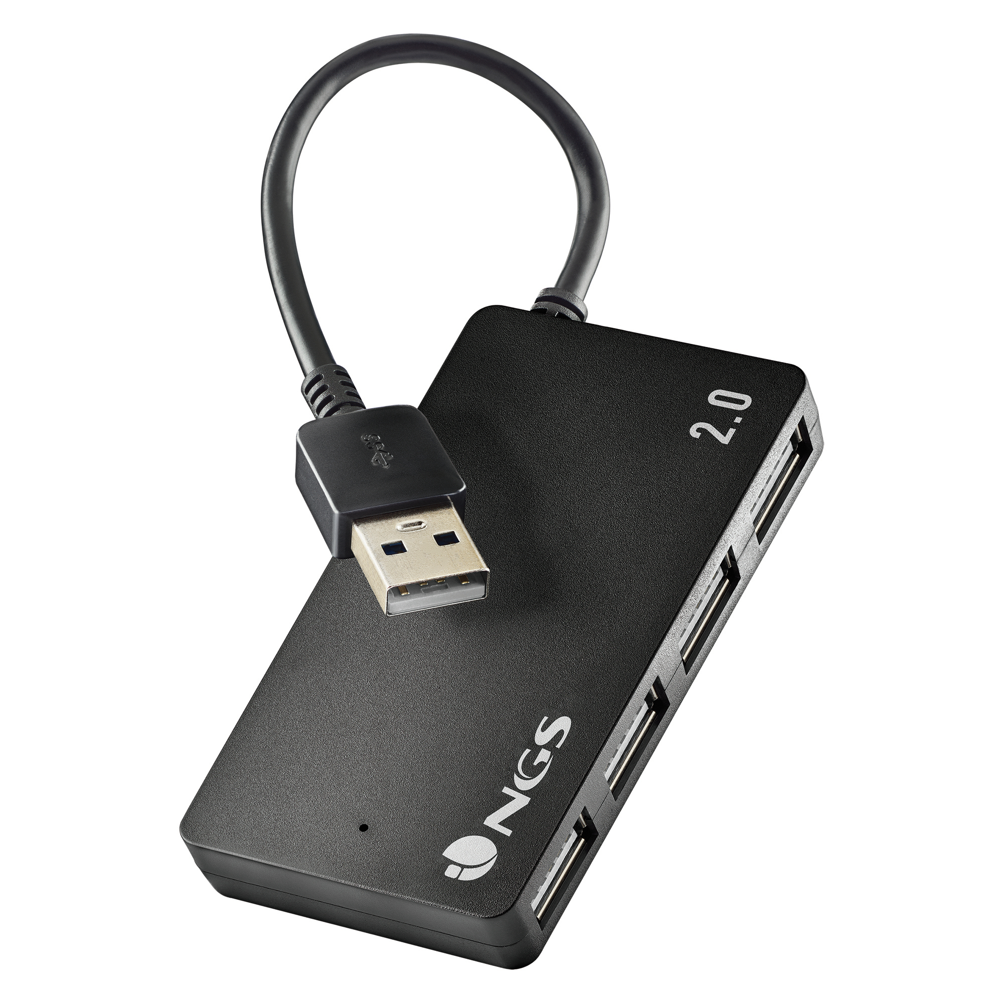 IHUB4 TINY USB 2.0 480 Mbit/s Negro