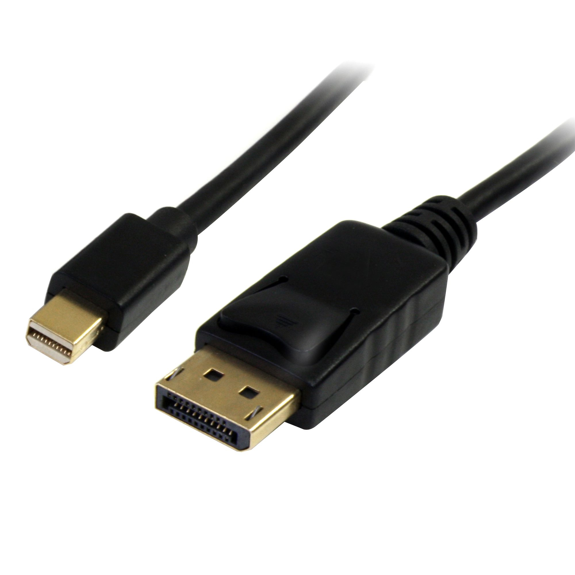 Cable de 1m Mini DisplayPort a DisplayPort 1.2 - Cable Adaptador Mini DisplayPort a DisplayPort 4K x 2K UHD - Cable para Monitor Mini DP a DP