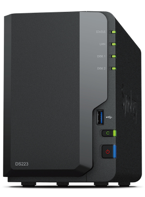 DiskStation DS223 servidor de almacenamiento NAS Escritorio Realtek RTD1619B 2 GB DDR4
