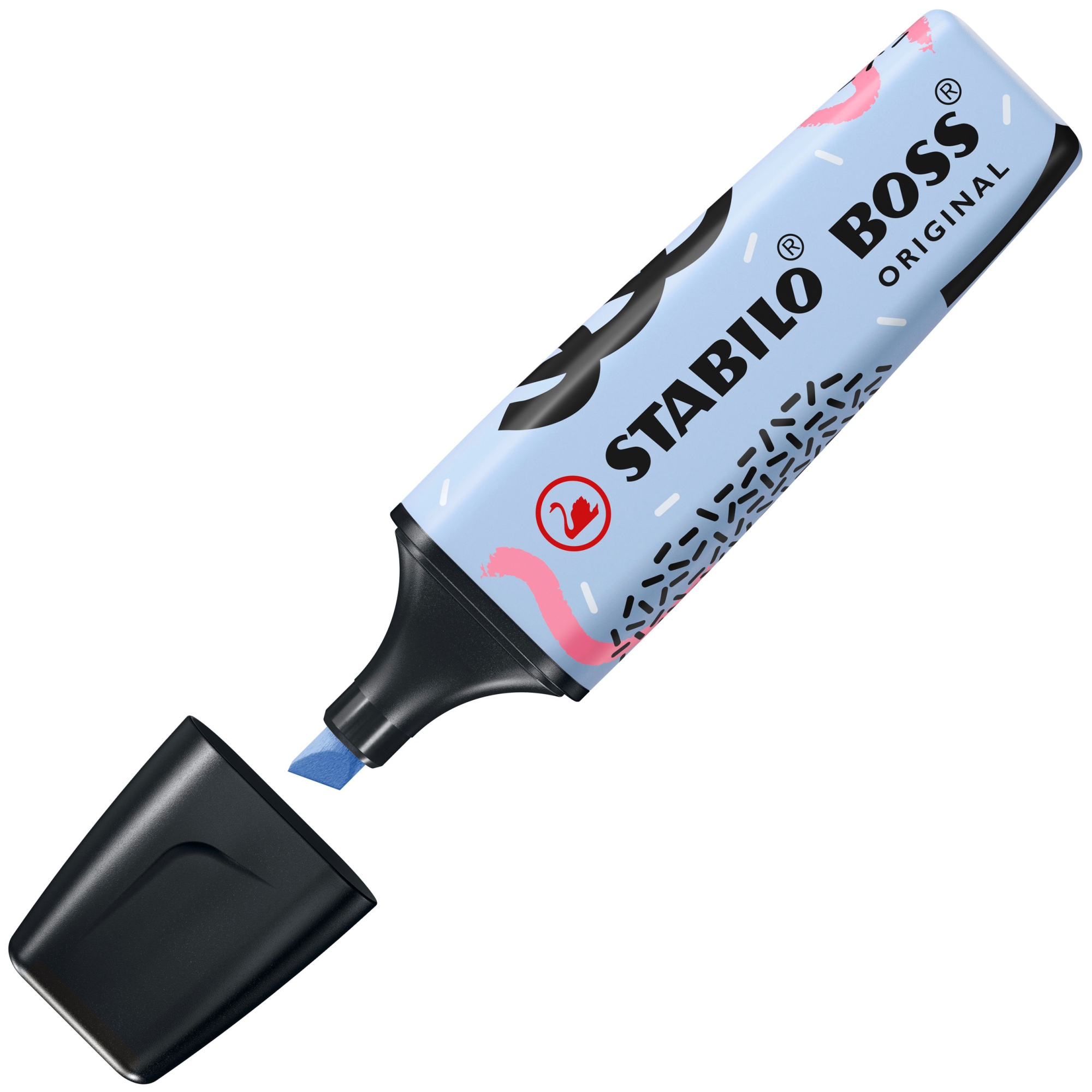 BOSS ORIGINAL marcador 10 pieza(s) Punta de cincel Azul 70/111-101