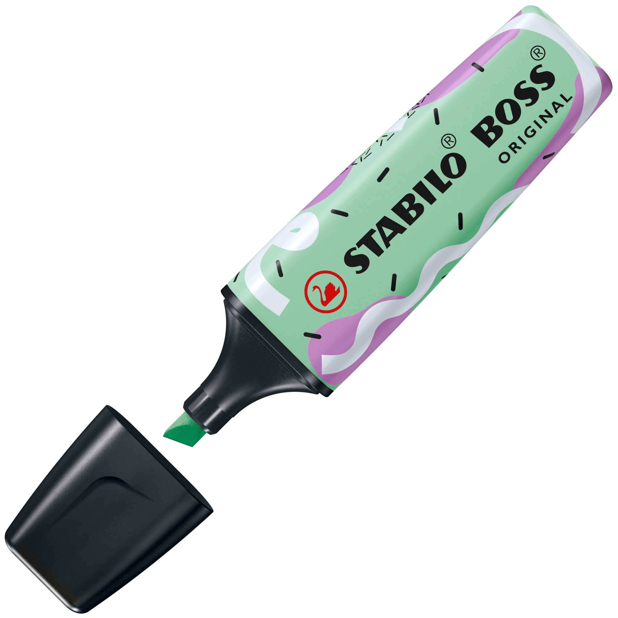 BOSS ORIGINAL marcador 10 pieza(s) Punta de cincel Verde 70/116-101