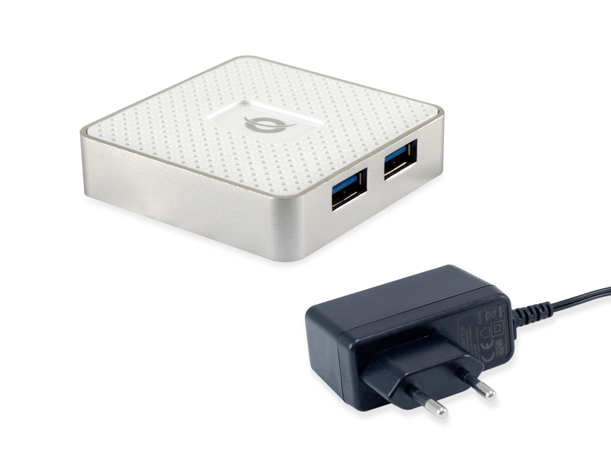 HUBBIES03W hub de interfaz USB 3.2 Gen 1 (3.1 Gen 1) Micro-B 5000 Mbit/s Blanco