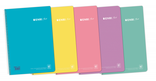 400150287 cuaderno y block A4 80 hojas Multicolor 400150287 - Pack de 5 unidades