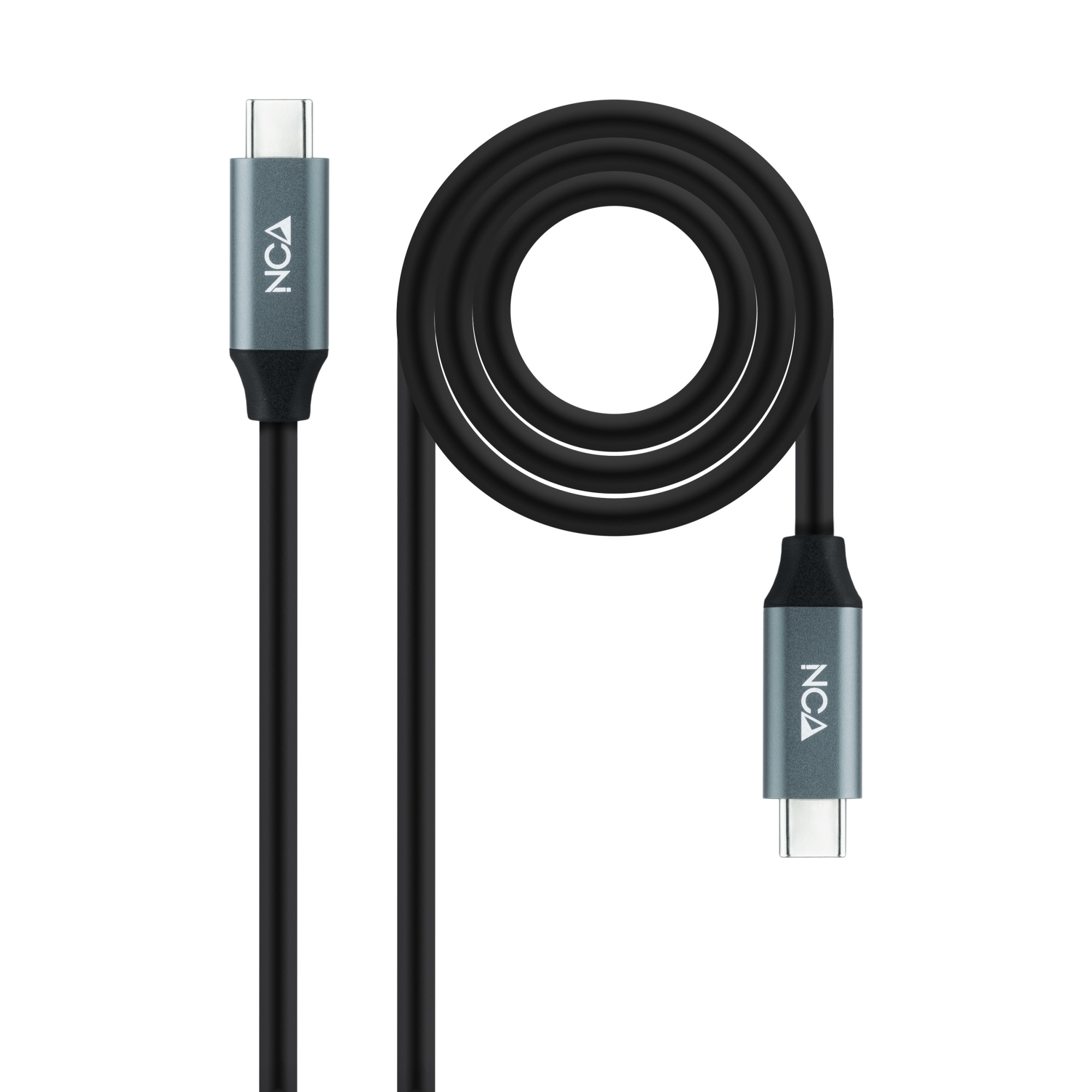 Cable USB 3.2 Gen2x2 20Gbps 5A/100W 4K/60Hz USB-C/M-USB-C/M, 2 m