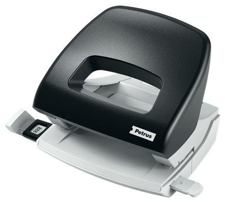 623347 perforador de papel 16 hojas Negro, Gris
