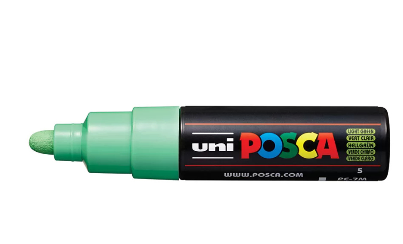 POSCA PC-7M Verde claro