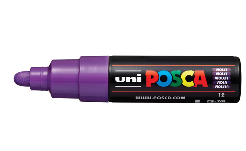 POSCA PC-7M Violeta