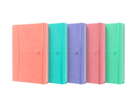 400163616 cuaderno y block A5 80 hojas Colores surtidos