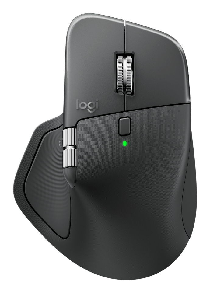 MX Master 4 for Business ratón Oficina mano derecha RF Wireless + Bluetooth Laser 8000 DPI