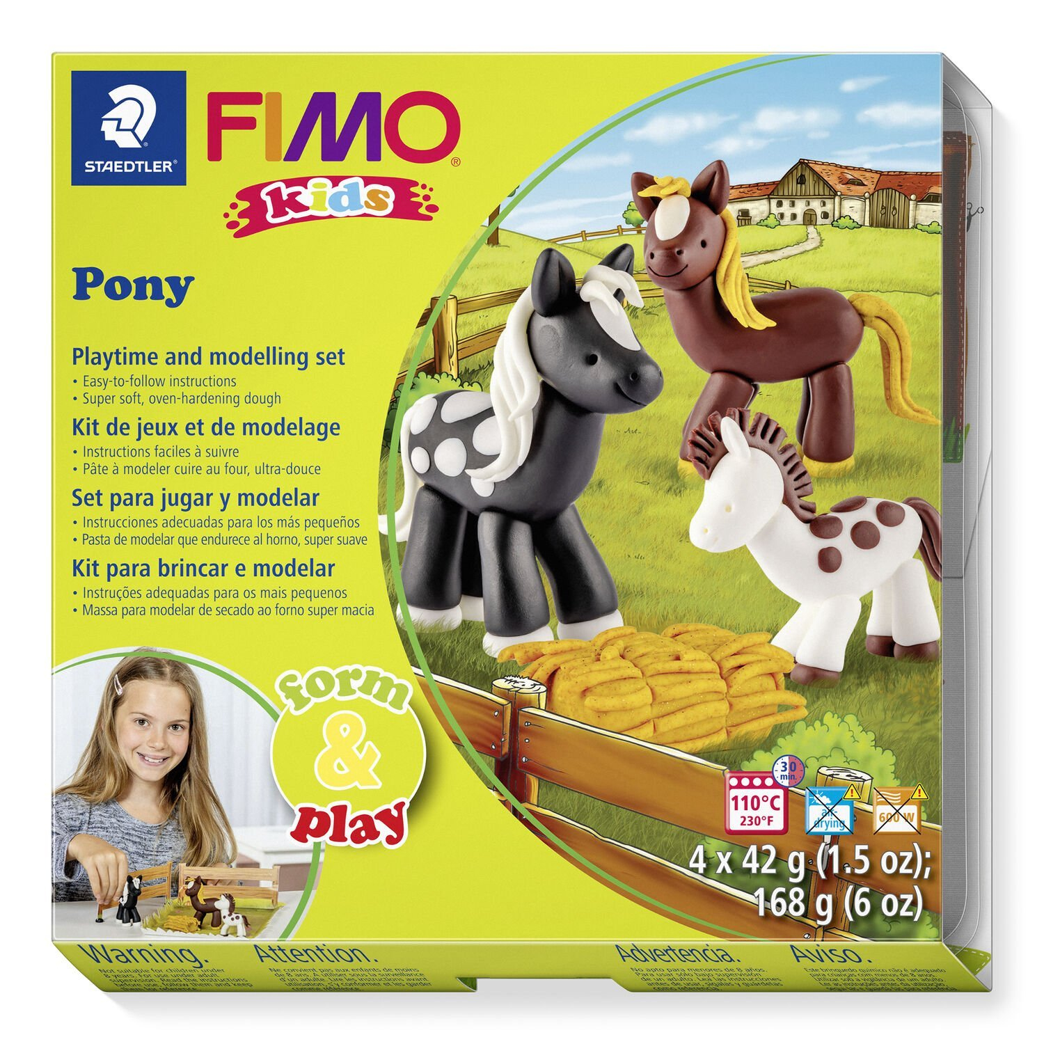 FIMO kids 8034 4 pieza(s)