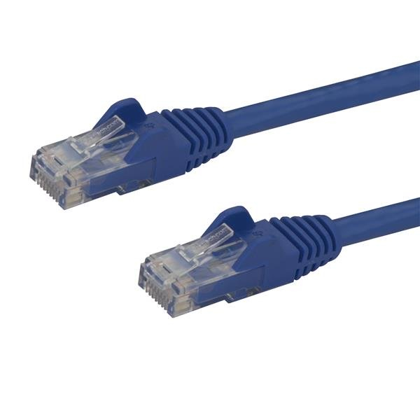 Cable de Red Ethernet Snagless Sin Enganches Cat 6 Cat6 Gigabit 3m - Azul