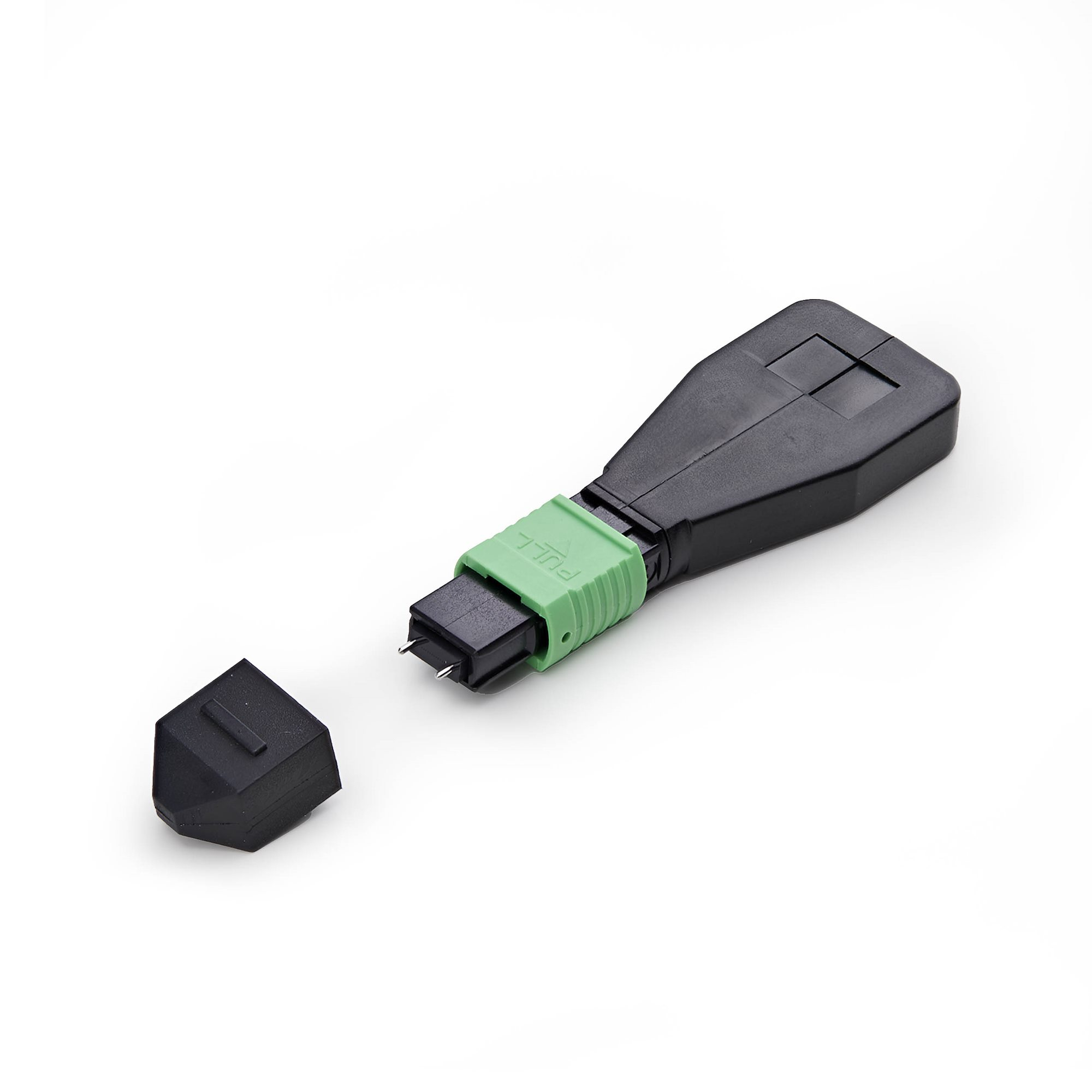Adaptador Bucle Invertido MPO-8 Monomodo 9/125 MPO/MTP Macho - Probador Bucle Invertido MPO/MTP Macho - Probador de Conector MPO/MTP-APC de Fibra Óptica