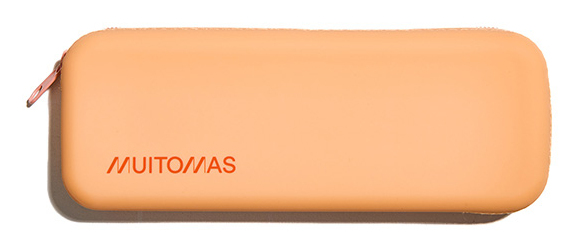 SILPENCASEPF caja de lápices Estuche suave Silicona Durazno
