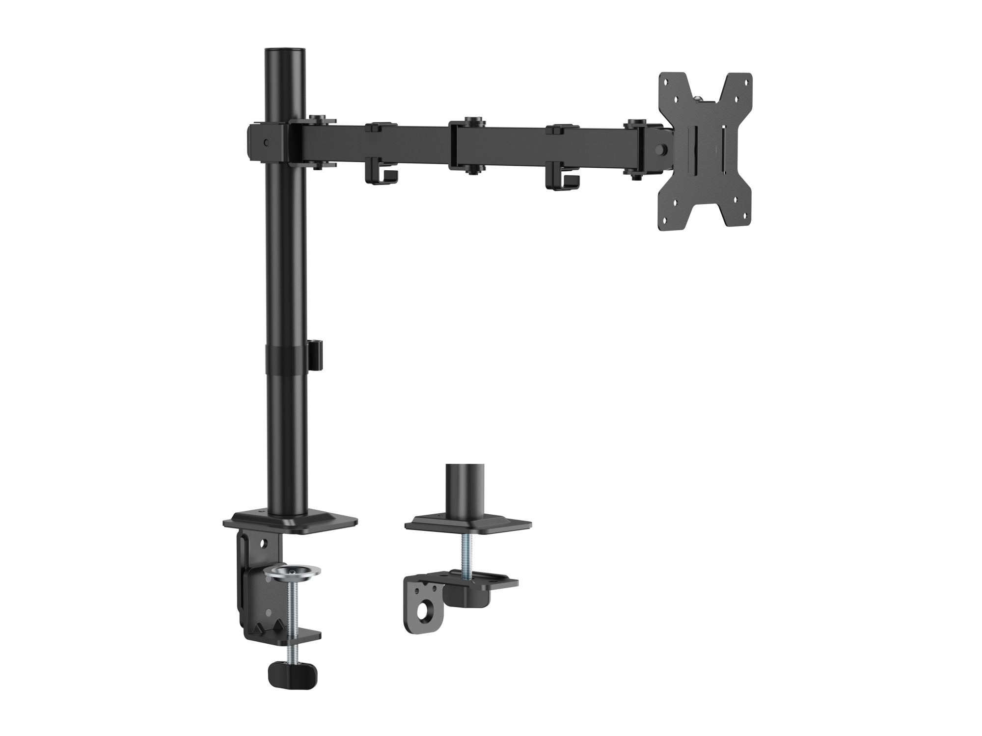 650174 soporte para monitor 81,3 cm (32") Escritorio Negro