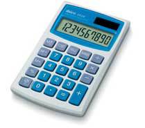 082X calculadora Bolsillo Calculadora básica Azul, Blanco