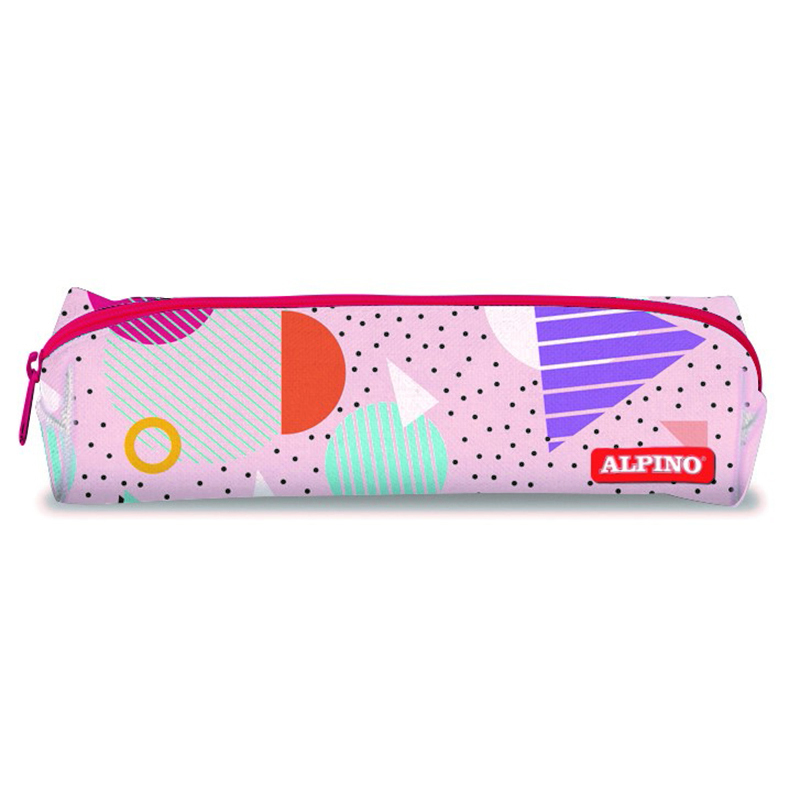 UA000161 caja de lápices Estuche suave Negro, Naranja, Rosa, Púrpura, Rojo, Turquesa, Violeta