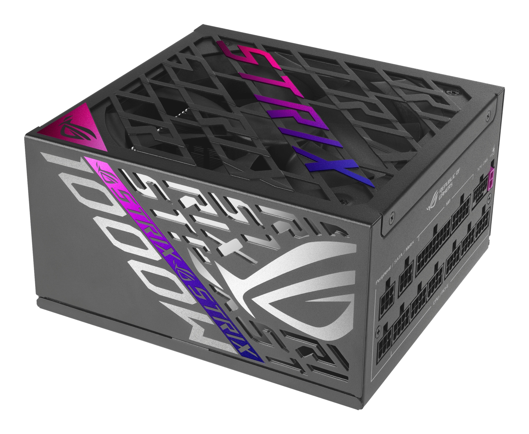ROG STRIX-1000P-GAMING unidad de fuente de alimentación 1000 W 20+4 pin ATX ATX Negro, Plata