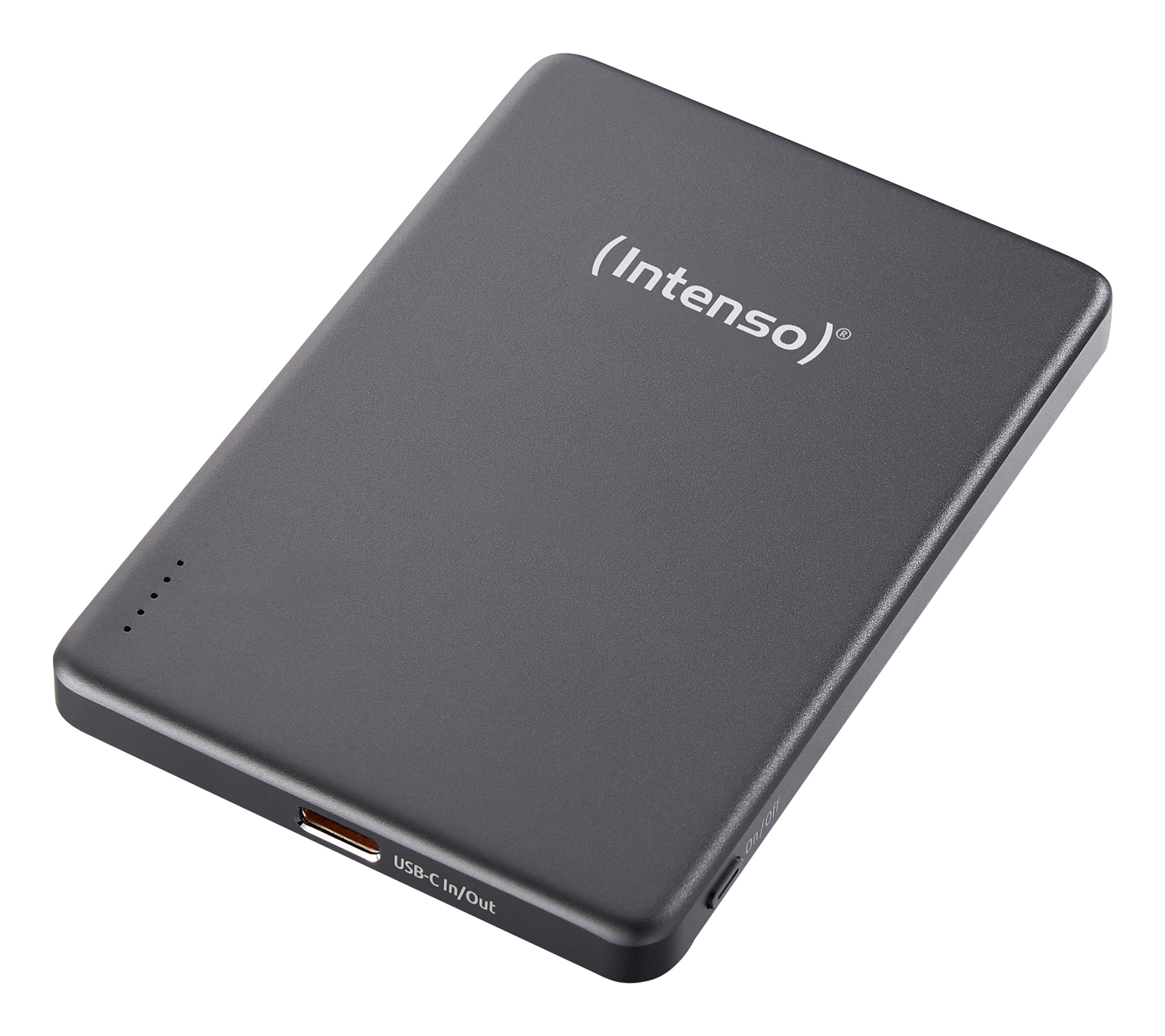 Batería Externa Magnética MW5000 5000 mAh  Compatible con MagSafe, Carga Inalámbrica 15W, USB-C PD 20W, Delgada y Compacta  Probada en Alemania  Gris