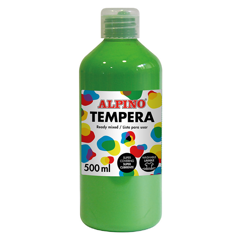 DM010178 tempera 500 ml Botella Verde